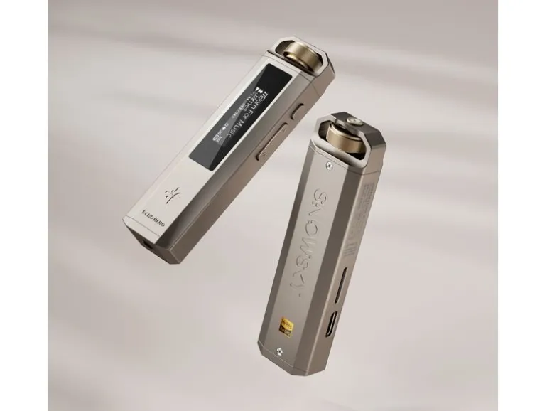 FiiO ECHO NANO Silber mit USB-DAC und Display