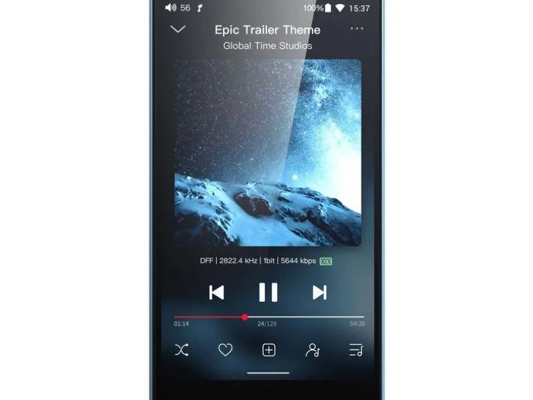 FiiO HiRes-Player JM21 Blau