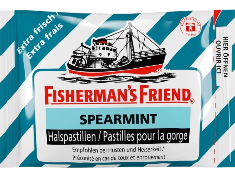 Fisherman's Bonbons Spearmint ohne Zucker 25 g