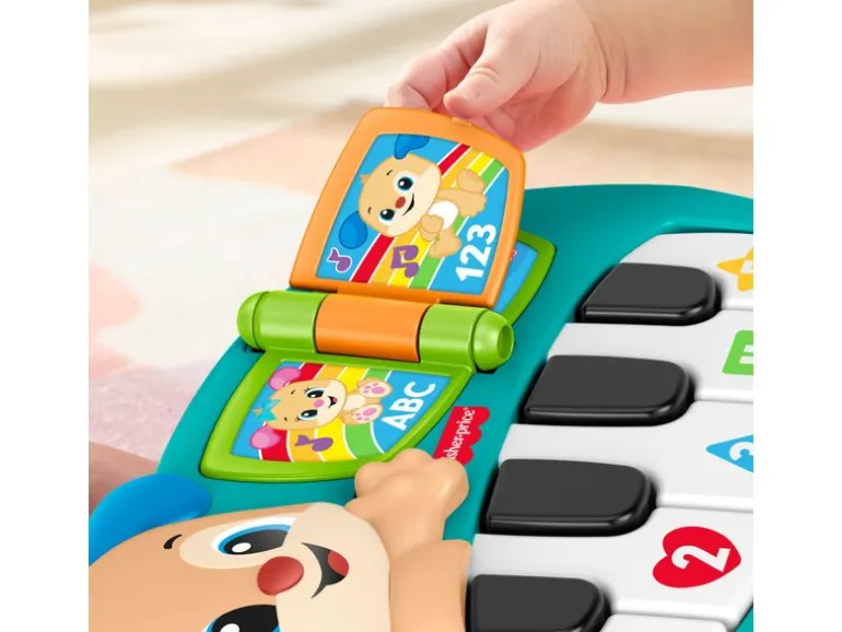 Fisher-Price Musikspielzeug Lernspass Hündchen-Piano
