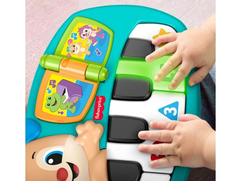 Fisher-Price Musikspielzeug Lernspass Hündchen-Piano