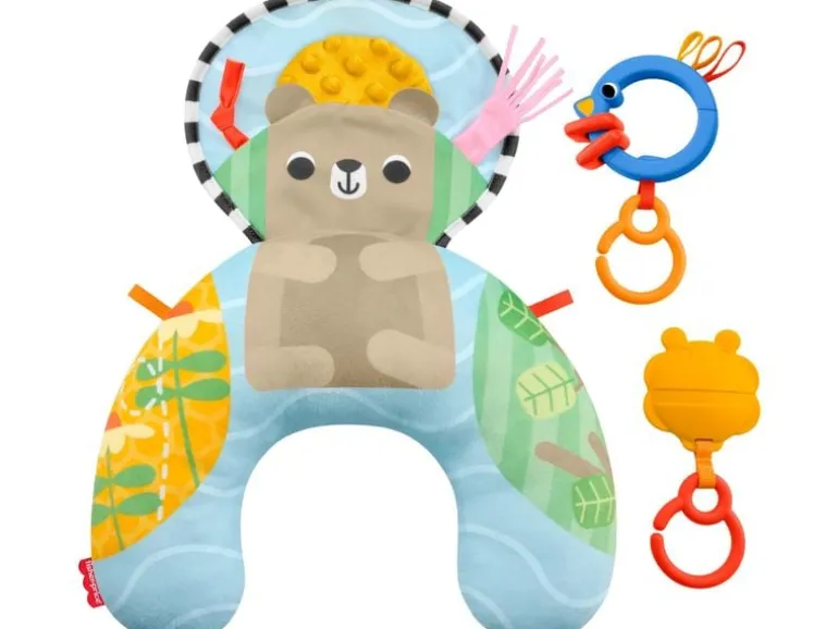 Fisher-Price Spielkissen Sensorische Abenteuer, Kunststoff, Mehrfarbig