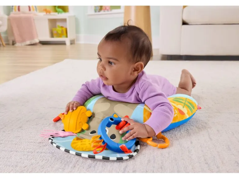 Fisher-Price Spielkissen Sensorische Abenteuer, Kunststoff, Mehrfarbig