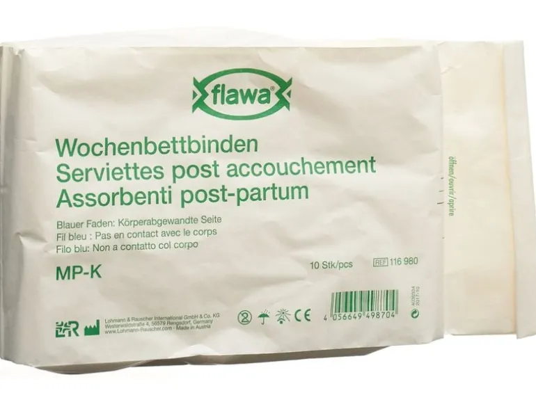 FLAWA Wochenbettbinden MP-K 10 Stück
