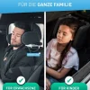 Flipline Auto-Kopfstütze, weisse Nähte