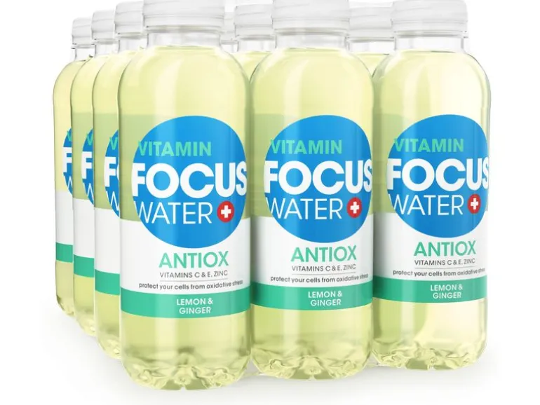 FOCUS WATER Antiox Zitrone und Ingwer 12 x 0.5 l