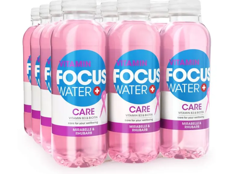 FOCUS WATER Care Mirabelle & Rhabarber 12 x 0.5 l