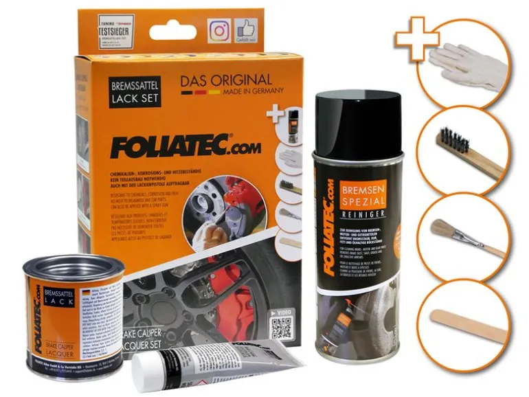Foliatec Bremssattel Lack Set, Rot
