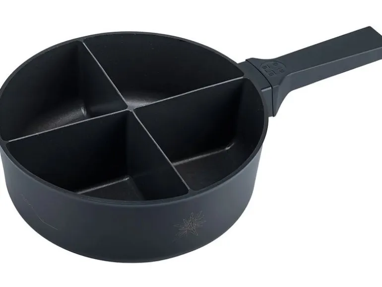 4Fondue Fondue-Caquelon Schwarz