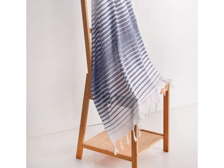 Foutastic Golge – Dark Blue Baumwolle Dunkelblau 180 x 90 cm