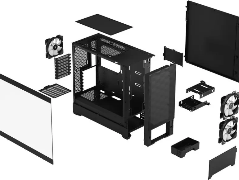 Fractal Design PC-Gehäuse Pop Air RGB TG Schwarz