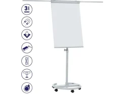 Franken Flipchart Eco Mobil 68 cm x 105 cm