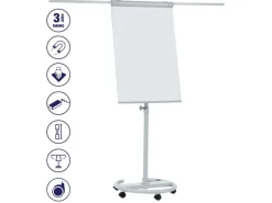 Franken Flipchart Eco Mobil 68 cm x 105 cm