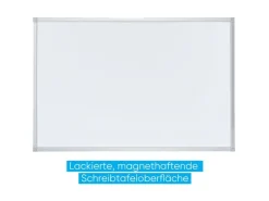 Franken Magnethaftendes Whiteboard X-tra!Line 45 cm x 60 cm, Weiss
