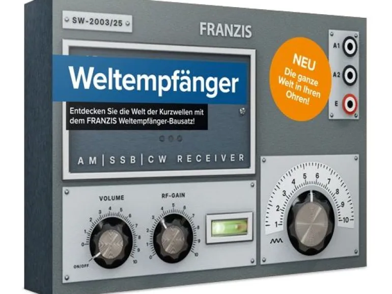 Franzis Bausatz Weltempfänger