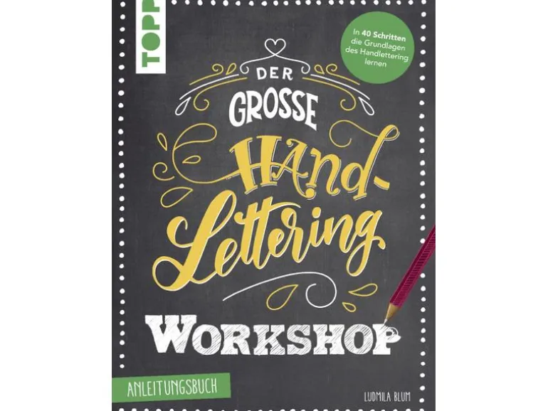 Frechverlag Handbuch Der grosse Handlettering Workshop 80 Seiten