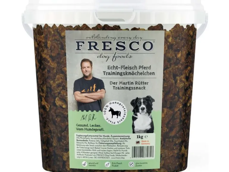FRESCO Leckerli Martin Rütter Trainingsknöchelchen Pferd, 1 kg