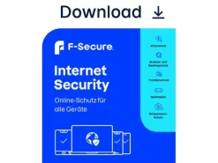 F-Secure Internet Security ESD, Vollversion, 5 Geräte, 2 Jahre