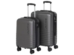 FTM Reisekofferset Explorer 2-teilig, Anthrazit