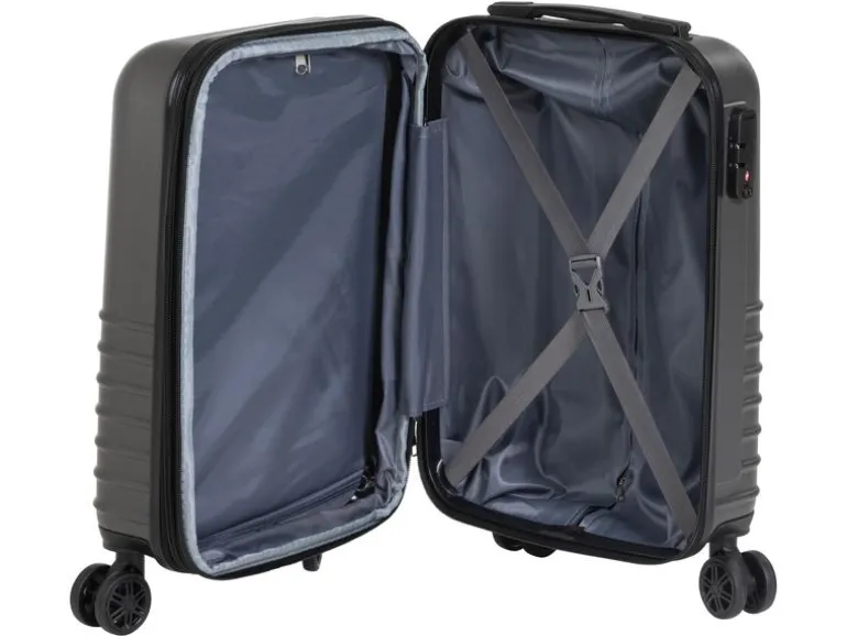 FTM Reisekofferset Explorer 2-teilig, Anthrazit