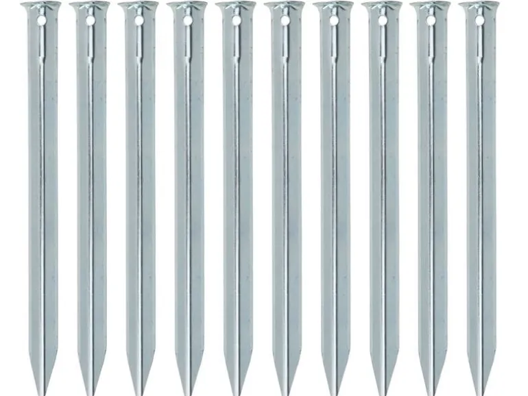 FTM Stahl-Hering breit 10 Stück, 23 cm