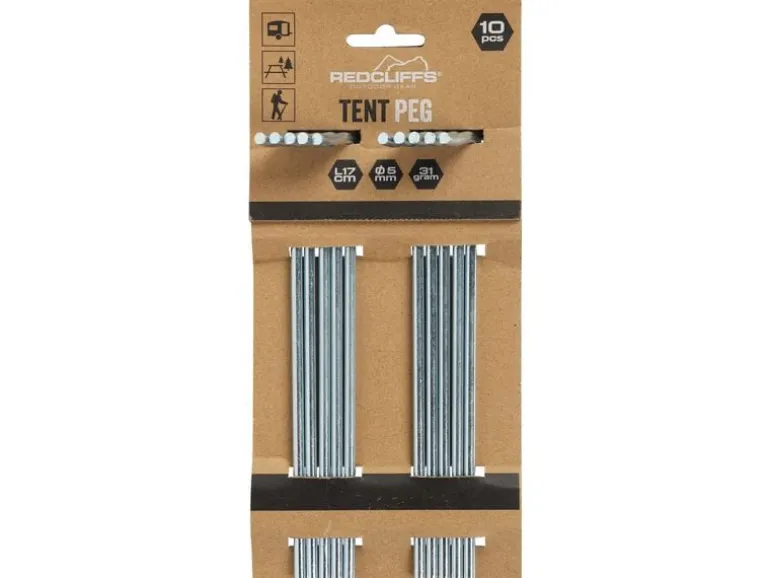 FTM Stahl-Hering 10 Stück, 17 cm