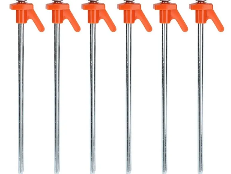 FTM Stahl-Hering 6 Stück, 21 cm