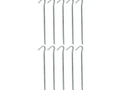 FTM Stahl-Hering 10 Stück, 23 cm, 47 g