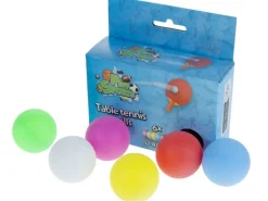 FTM Tischtennisball 6 Stück, mehrfarbig