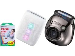 Fujifilm Fotokamera Instax Pal inkl. mini Link 3 und Film Metall