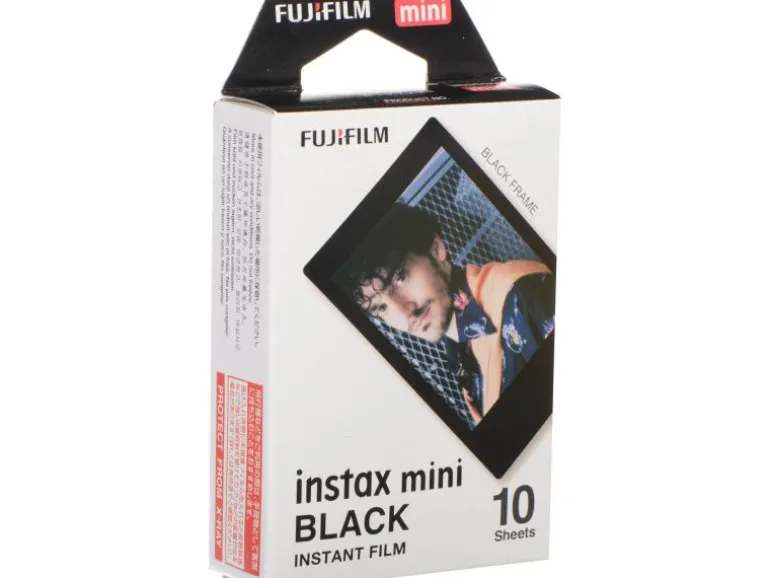 Fujifilm Instax Mini 10 Blatt Schwarz