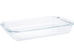 FURBER Auflaufform Glas, 2.2 L, Eckig