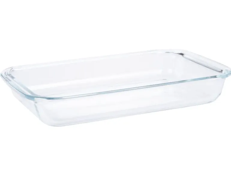 FURBER Auflaufform Glas, 2.2 L, Eckig