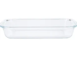 FURBER Auflaufform-Set Glas, 3 Stück, Eckig
