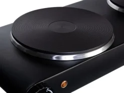 FURBER Doppelkochplatte Schwarz, 1500 W / 1000 W