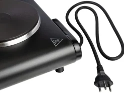 FURBER Doppelkochplatte Schwarz, 1500 W / 1000 W