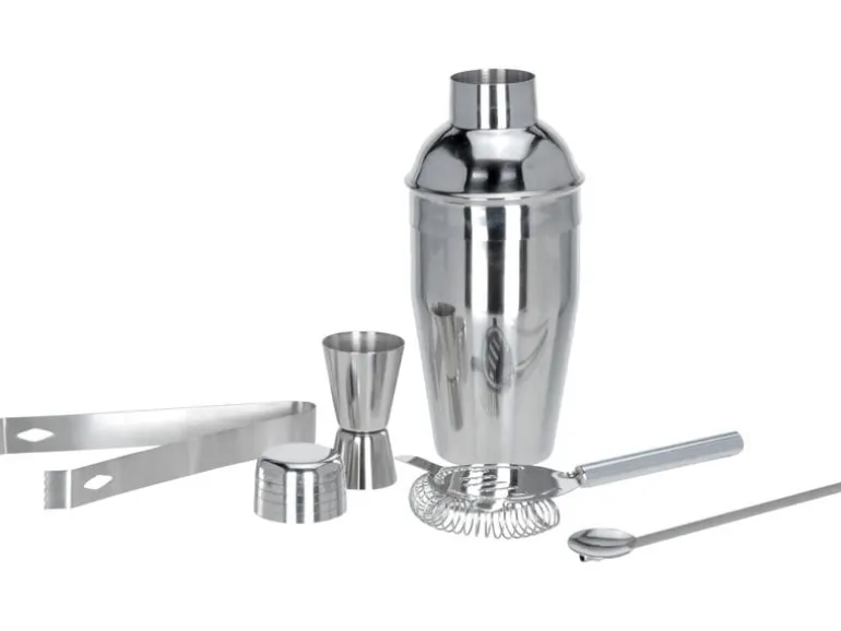 FURBER Drink Mixer Set 5-teilig 0.5 l, Silber