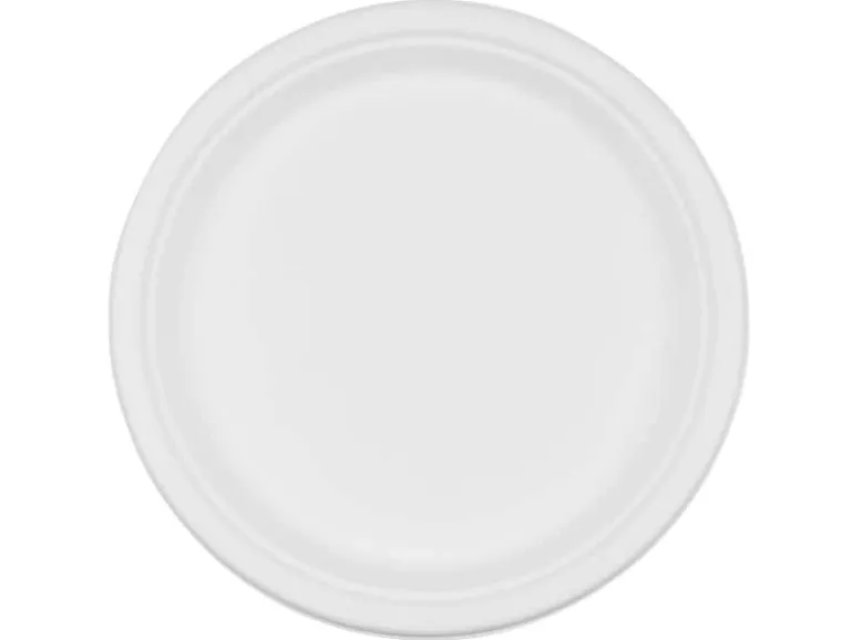 FURBER Einwegteller Ø 26 cm, 50 Stück, Weiss