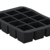 FURBER Eiswürfelform Eckig, klein Schwarz