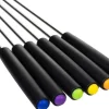 FURBER Fondue-Set Alpy 9 Teile, Schwarz/Weiss
