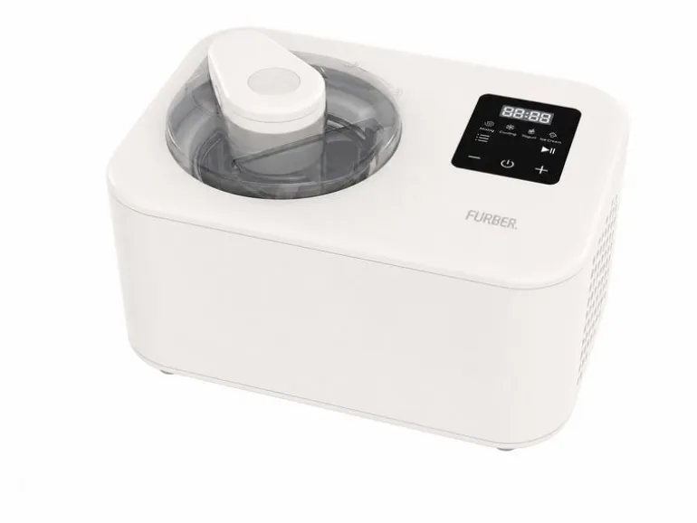 FURBER Glacemaschine Luigi Compact 1.2 l, Weiss