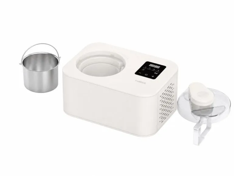 FURBER Glacemaschine Luigi Compact 1.2 l, Weiss