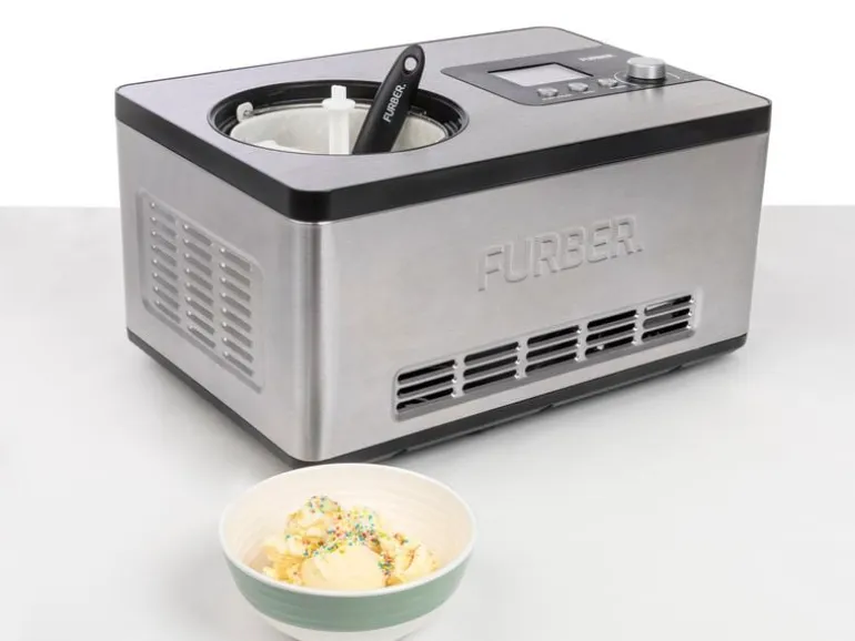 FURBER Glacemaschine Luigi Pro 1.5 l, Edelstahl