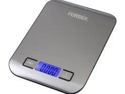 FURBER Küchenwaage USB Silber