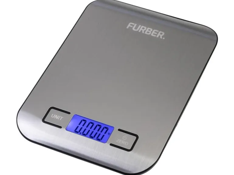 FURBER Küchenwaage USB Silber