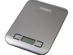 FURBER Küchenwaage USB Silber