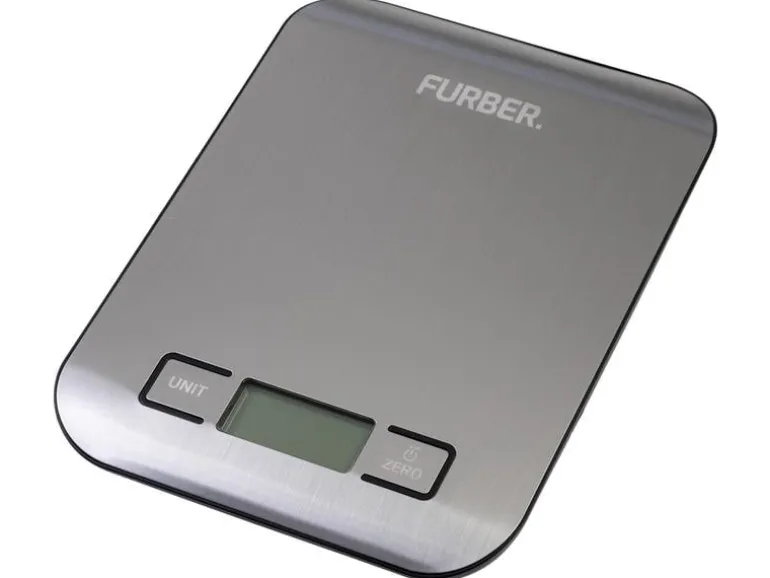 FURBER Küchenwaage USB Silber