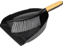 FURBER Kehrgarnitur Bambus, Schwarz