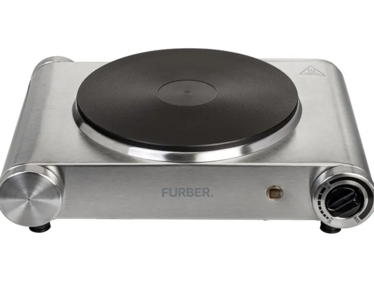 FURBER Kochplatte Silber, 1500 W