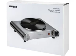 FURBER Kochplatte Silber, 1500 W